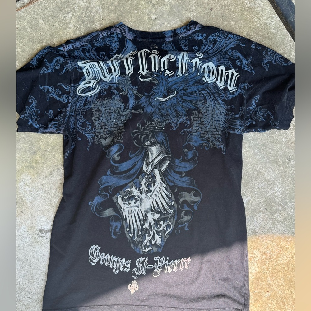 Affliction black Tee